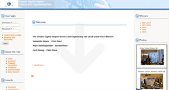 Desktop Screenshot of capitalregionsciencefair.com